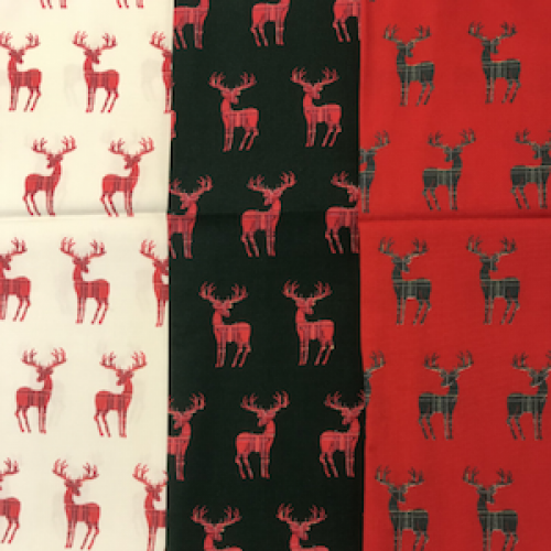 Pinflair Reindeer Fabric Bundle